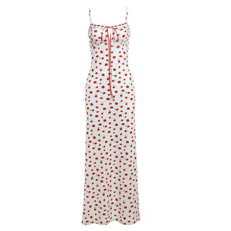 Floral halter dress