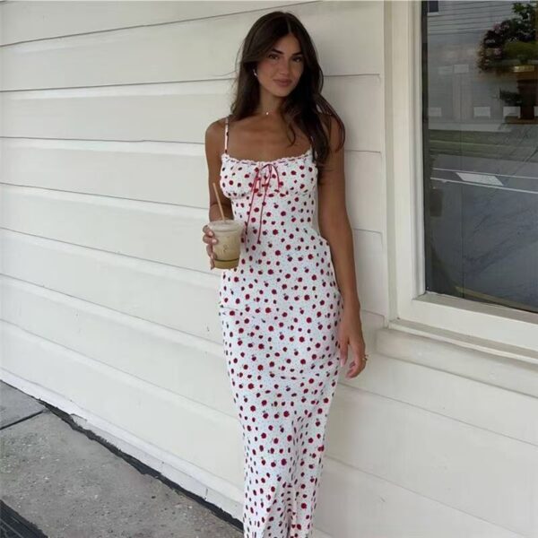 Floral halter dress - 图片 9