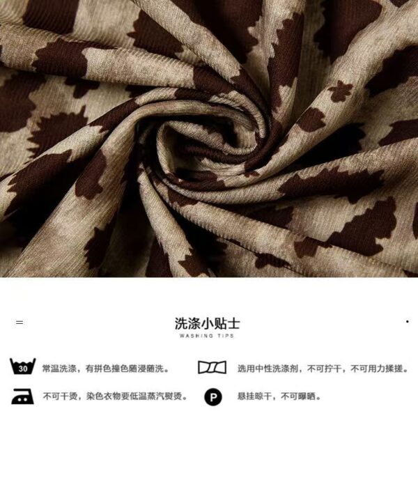 Leopard print dress, slim dress - 图片 14